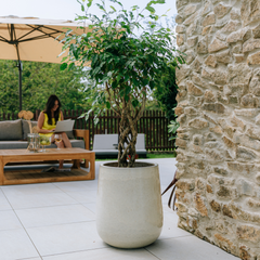 Pot DIANE 42x49cm crème