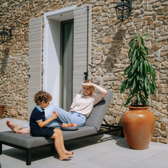 Pot DIONYSOS 50x65cm Iron Finished (crème)