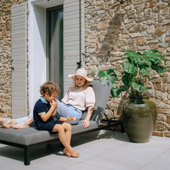 Pot DIONYSOS 50x65cm vert tropical