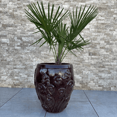 Pot GAIA 53x57cm rouge brique