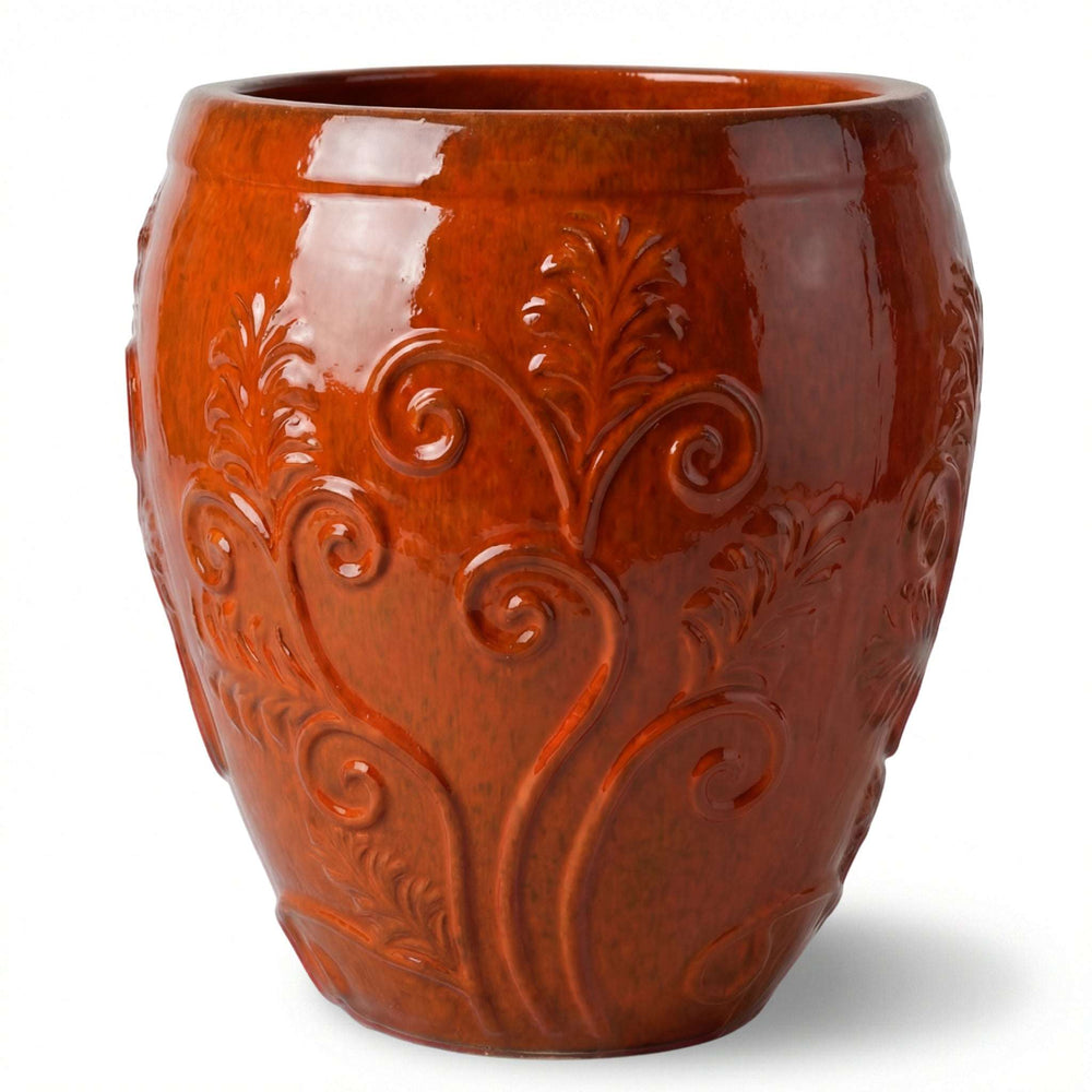 Pot GAIA 75x78cm orange tropical