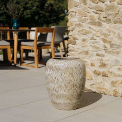 Pot GALILEE 40x50cm tigre blanc