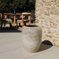 Pot GALILEE 50x60cm tigre blanc