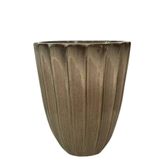 Pot HUGO 30x39cm bronze sablé