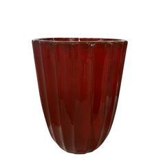 Pot HUGO 30x39cm rouge impérial