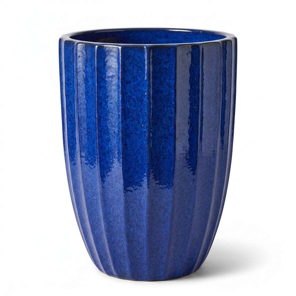 Pot HUGO 55x71cm bleu cobalt Provencelia