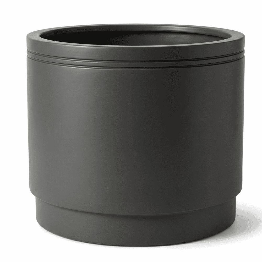 INFINITY ROUND Pot 120x100cm anthracite