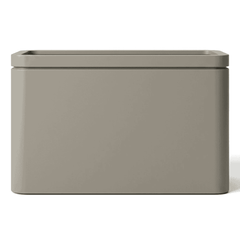 Pot INFINITY SQUARE 100x60cm champagne