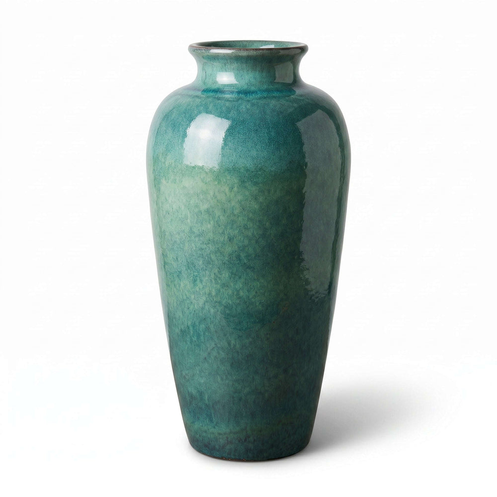 Pot JUPITER 40x83cm bleu océan