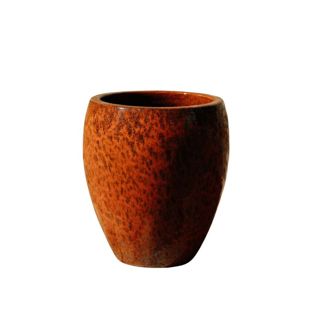 Pot LAFONTAINE 23x35cm rouille d'automne Provencelia