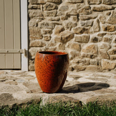 Vaso LAFONTAINE 23x35cm ruggine d'autunno