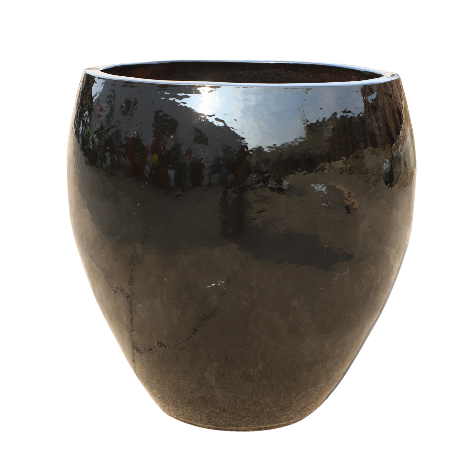 Pot LAFONTAINE 69x65cm noir Provencelia