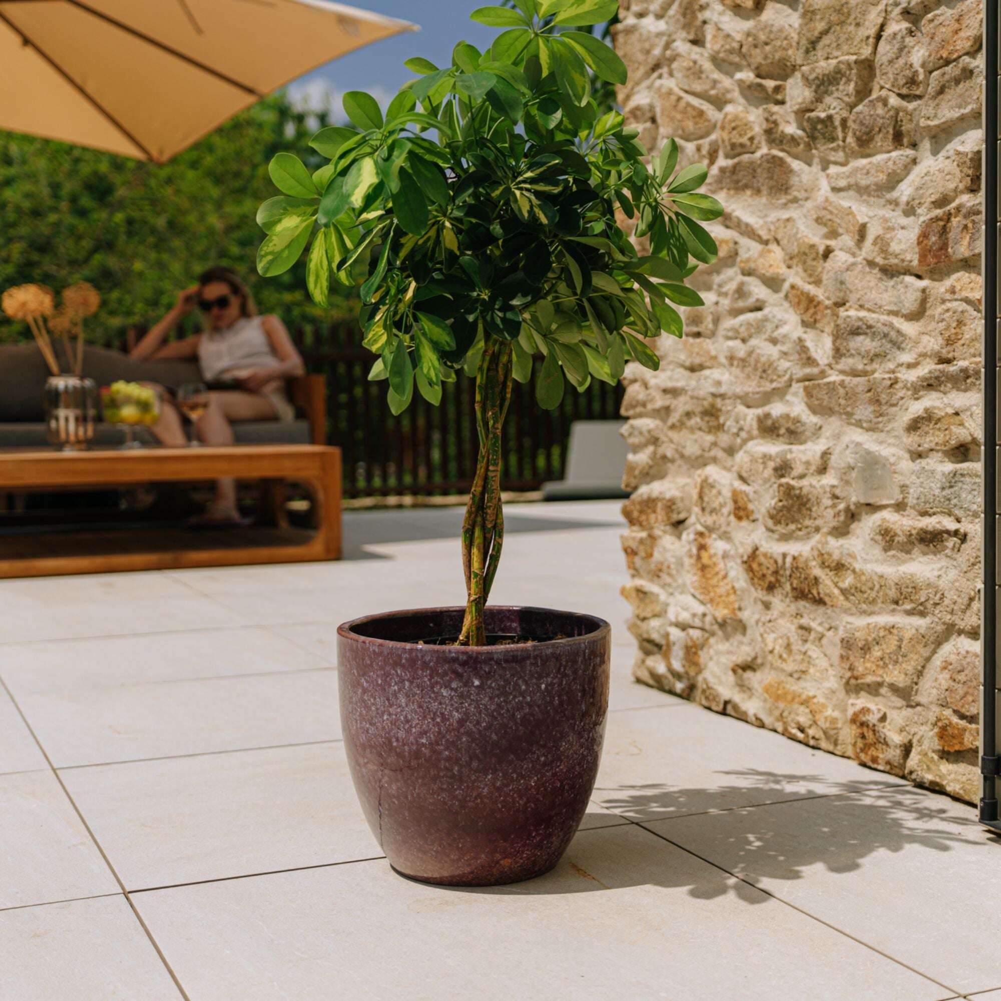 Pot LANCELOT 29x26cm violet clair Provencelia