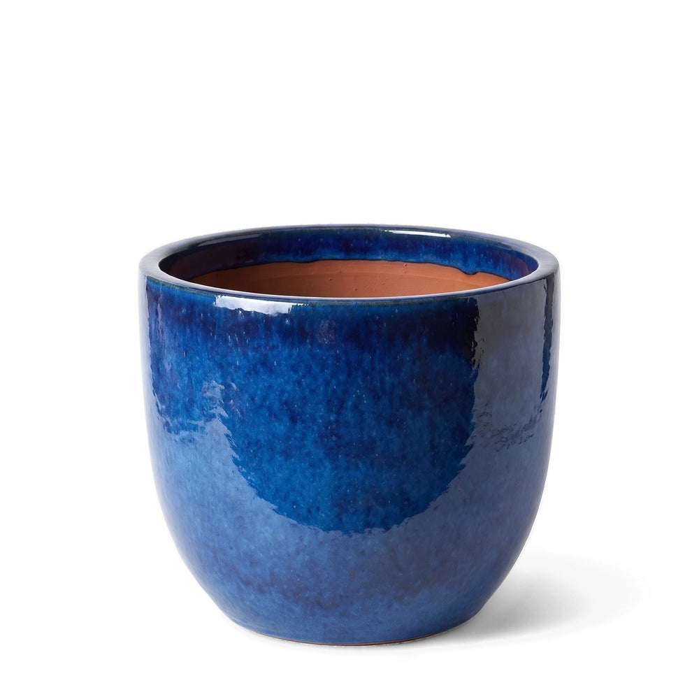 Pot LANCELOT 48x43cm bleu azur