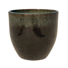 LANCELOT Pot 57x47cm black & green