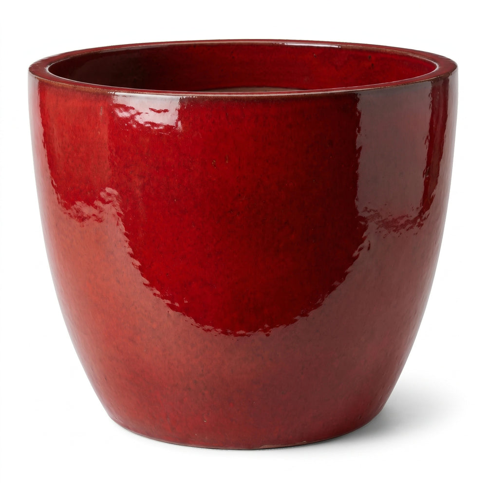 Pot LANCELOT 70x60cm rouge tropical
