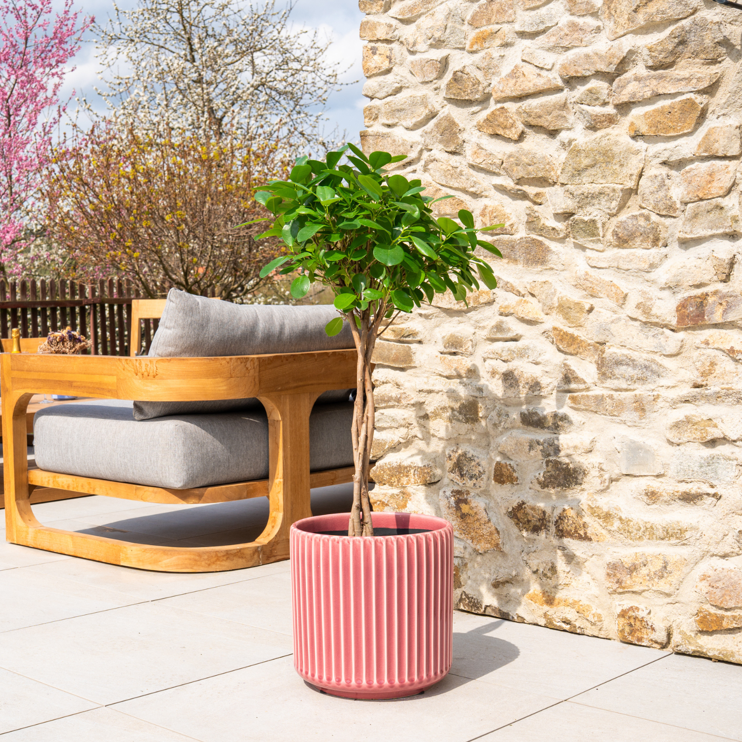 Pot LONDON 29x30cm Rose Provencelia