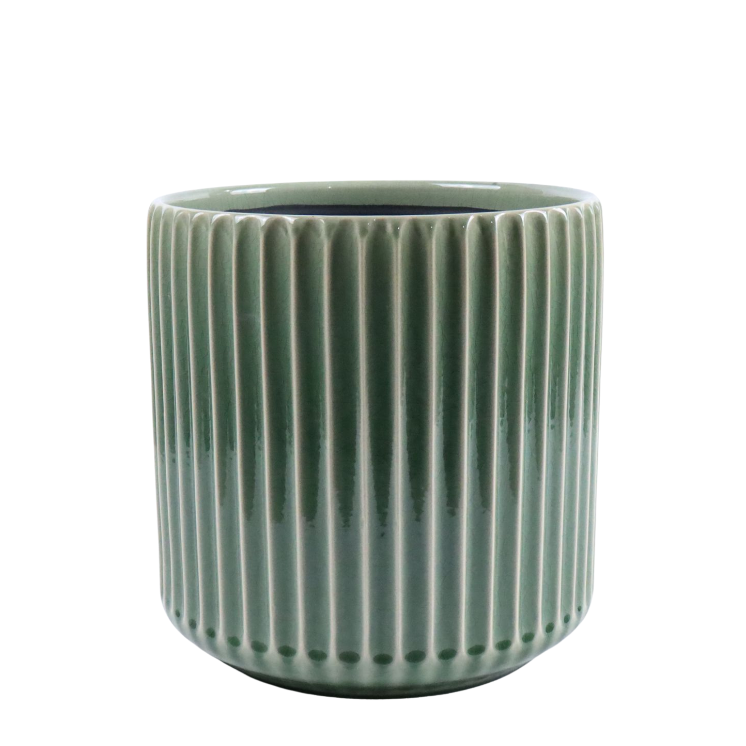 Pot LONDON 42x39cm vert-de-gris Provencelia