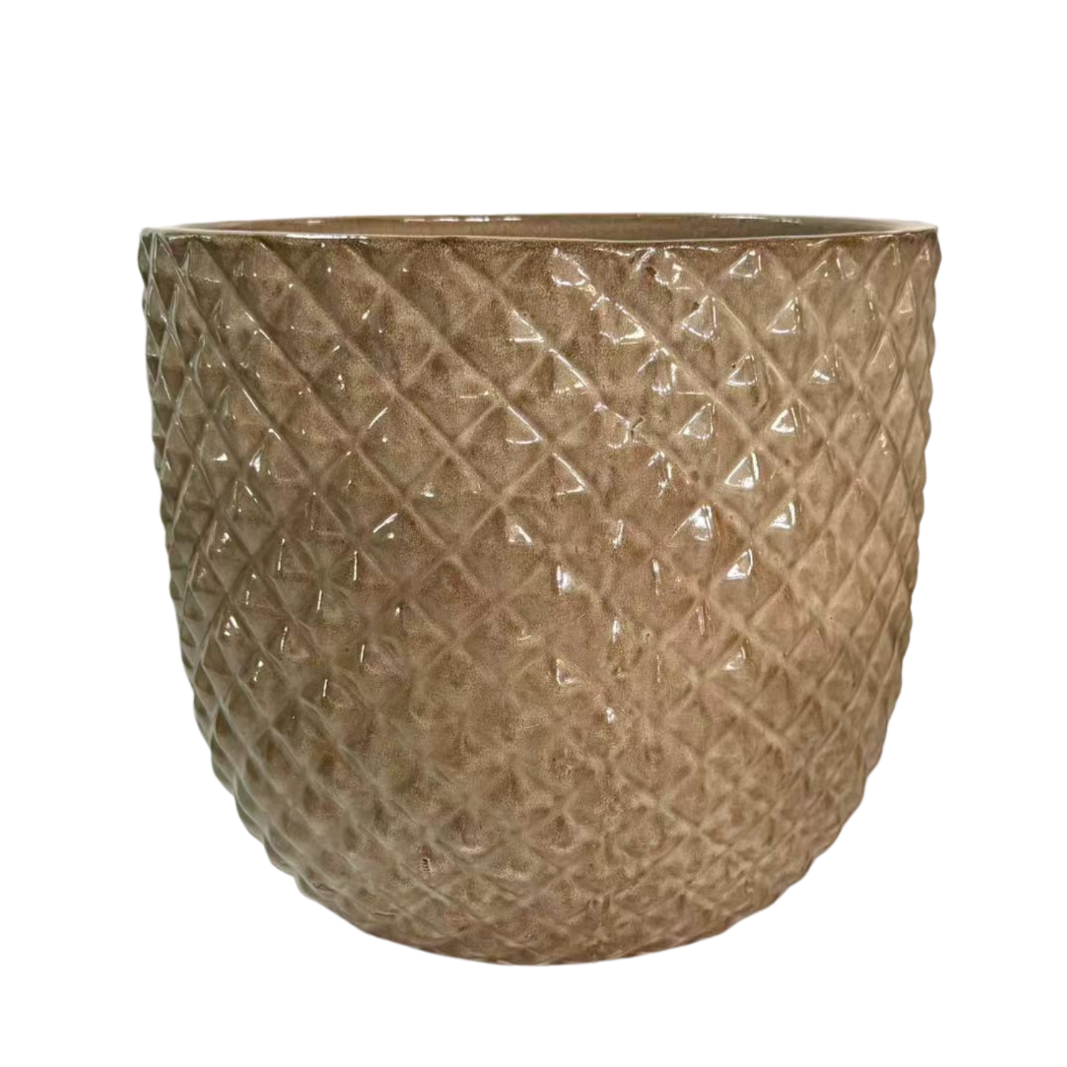 Pot MARS 30x30cm bronze sablé Provencelia