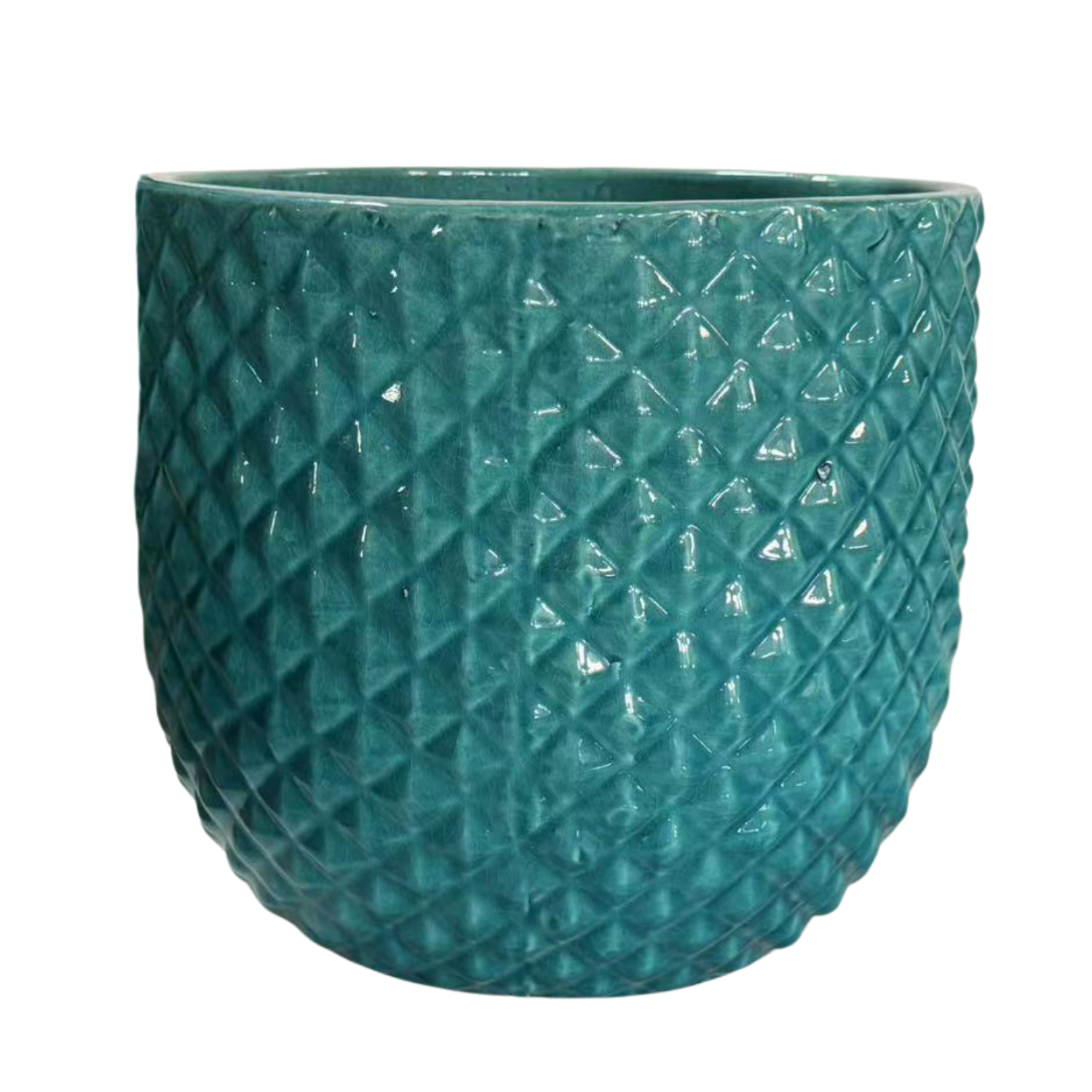 Pot MARS 45x45cm turquoise Provencelia