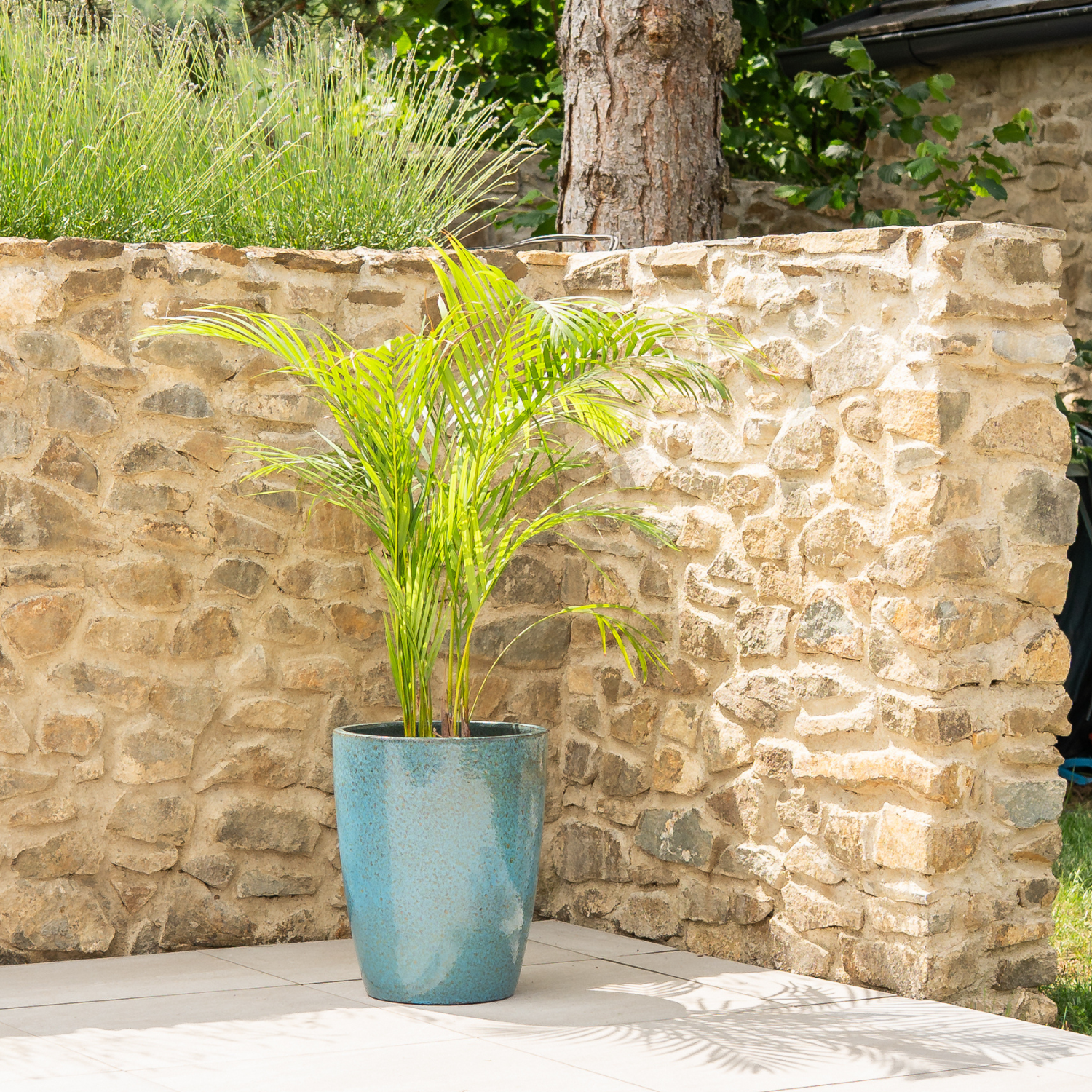 Pot MAZARIN 36x45cm bleu fer Provencelia