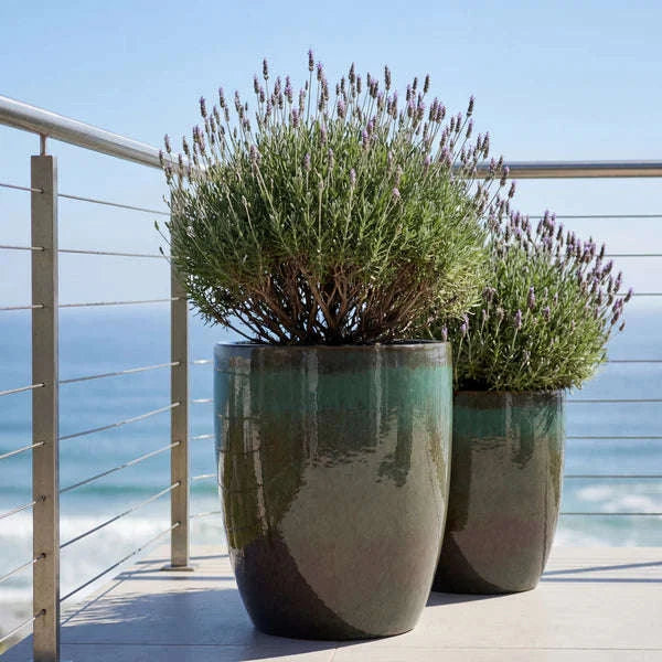 Pot MAZARIN2 37x49cm vert brumeux Provencelia