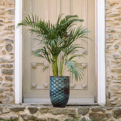 Pot MEROVEE 30x45cm bleu abysse