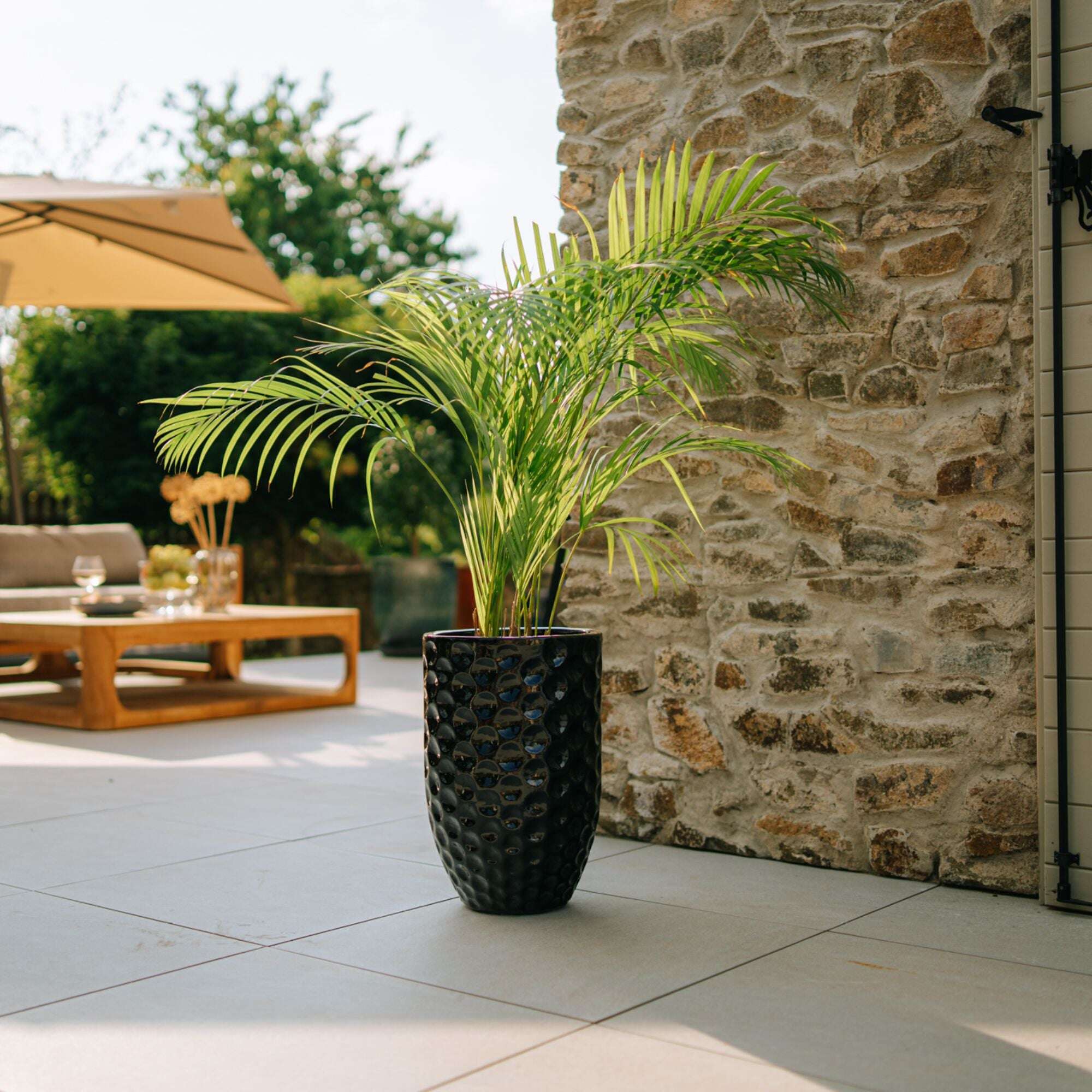 Pot MEROVEE 30x45cm noir Provencelia