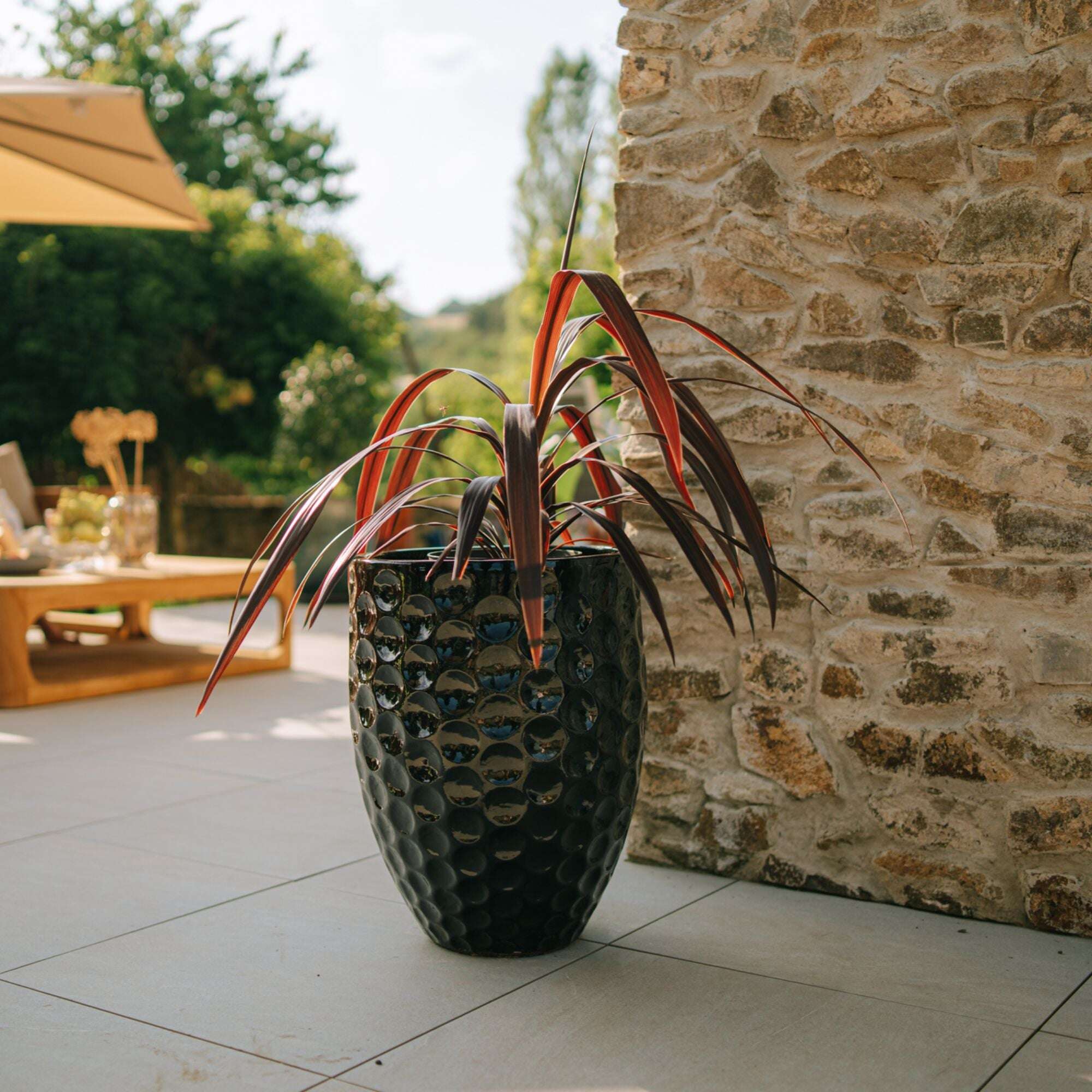 Pot MEROVEE 42x55cm noir Provencelia