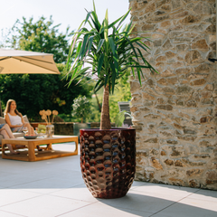 Pot MEROVEE 42x55cm rouge brique