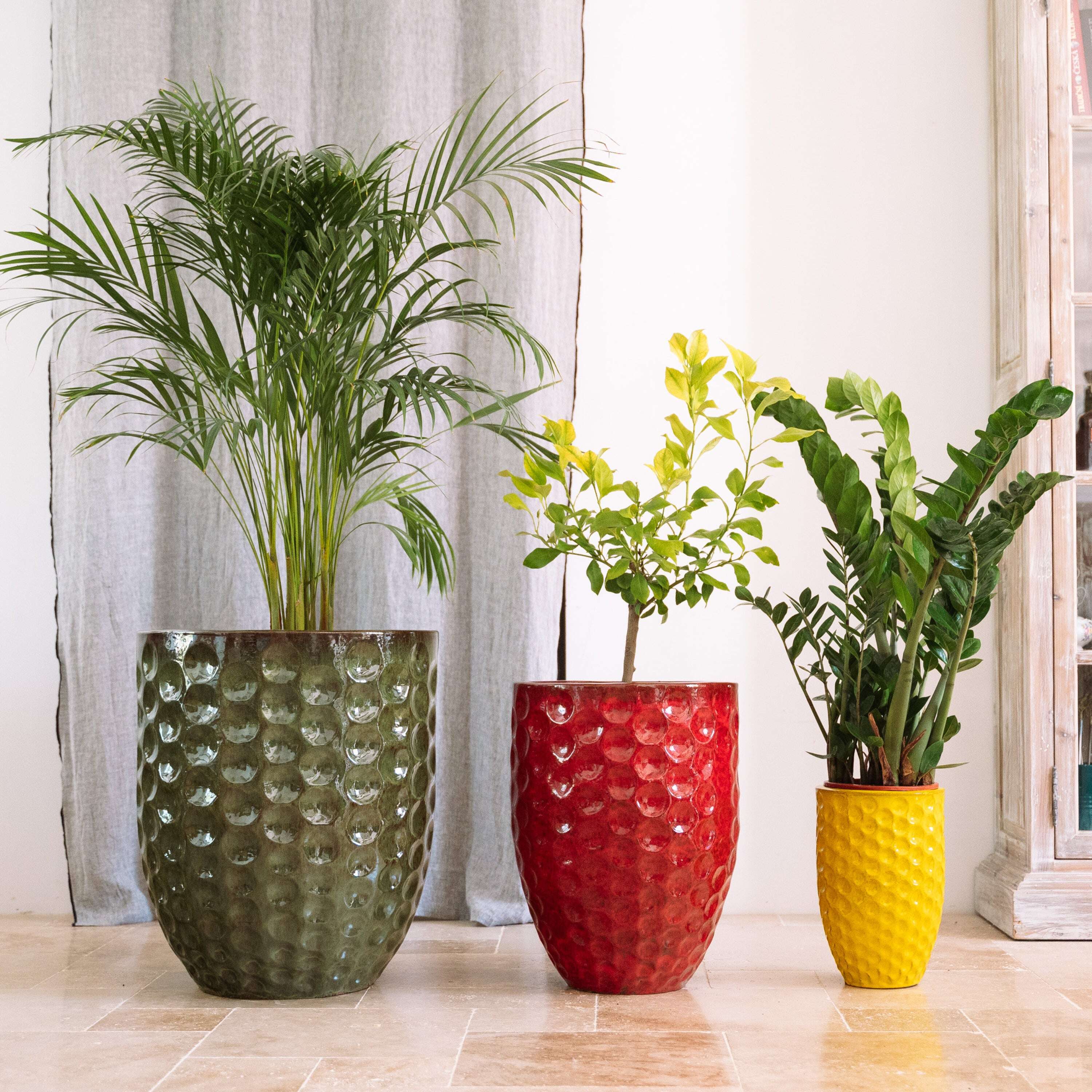 Pot MEROVEE 55x65cm perle Provencelia