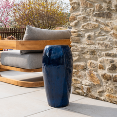 Pot MILANO 31x61cm bleu nuit