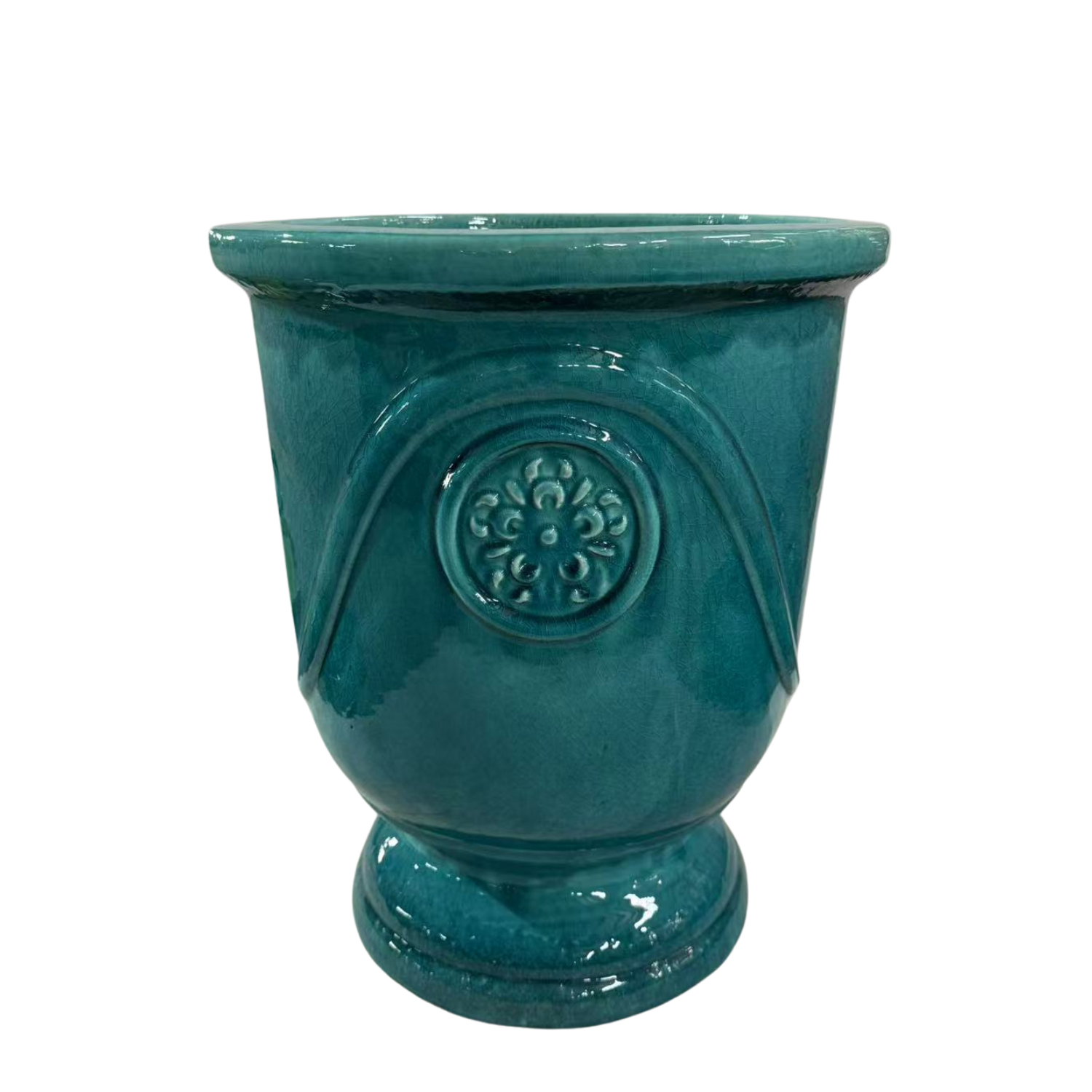 Pot MOLIERE 24x30cm turquoise Provencelia