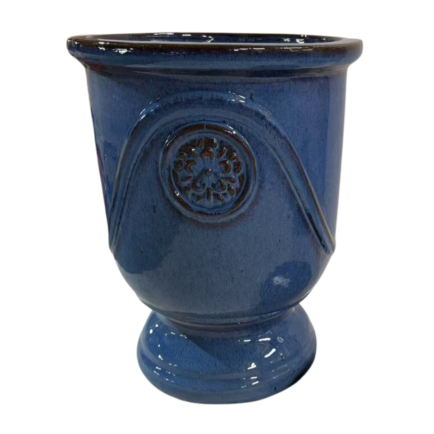 Pot MOLIERE 47x58cm bleu antique Provencelia