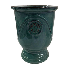 Pot MOLIERE 47x58cm bleu pétrole