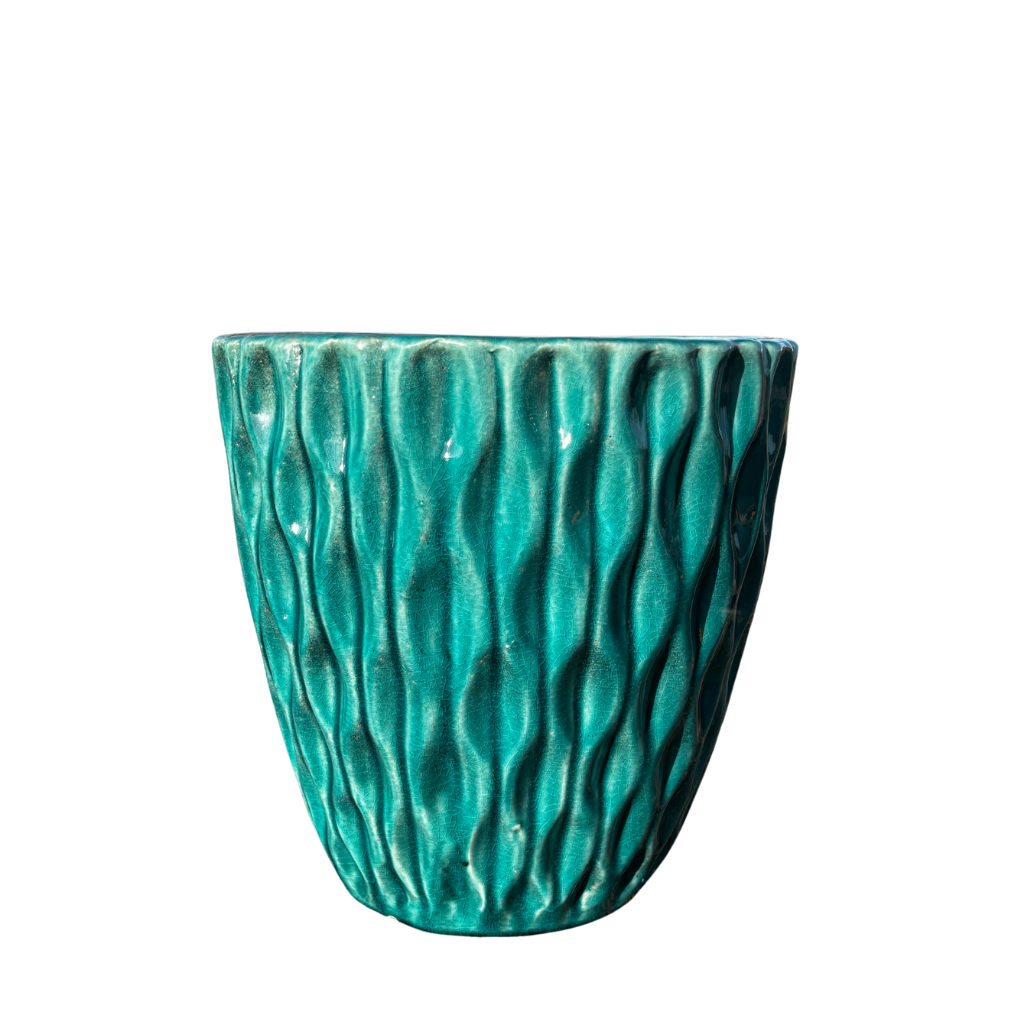 Pot MONET 38x38cm turquoise Provencelia