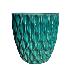 MONET Pot 48x48cm turquoise