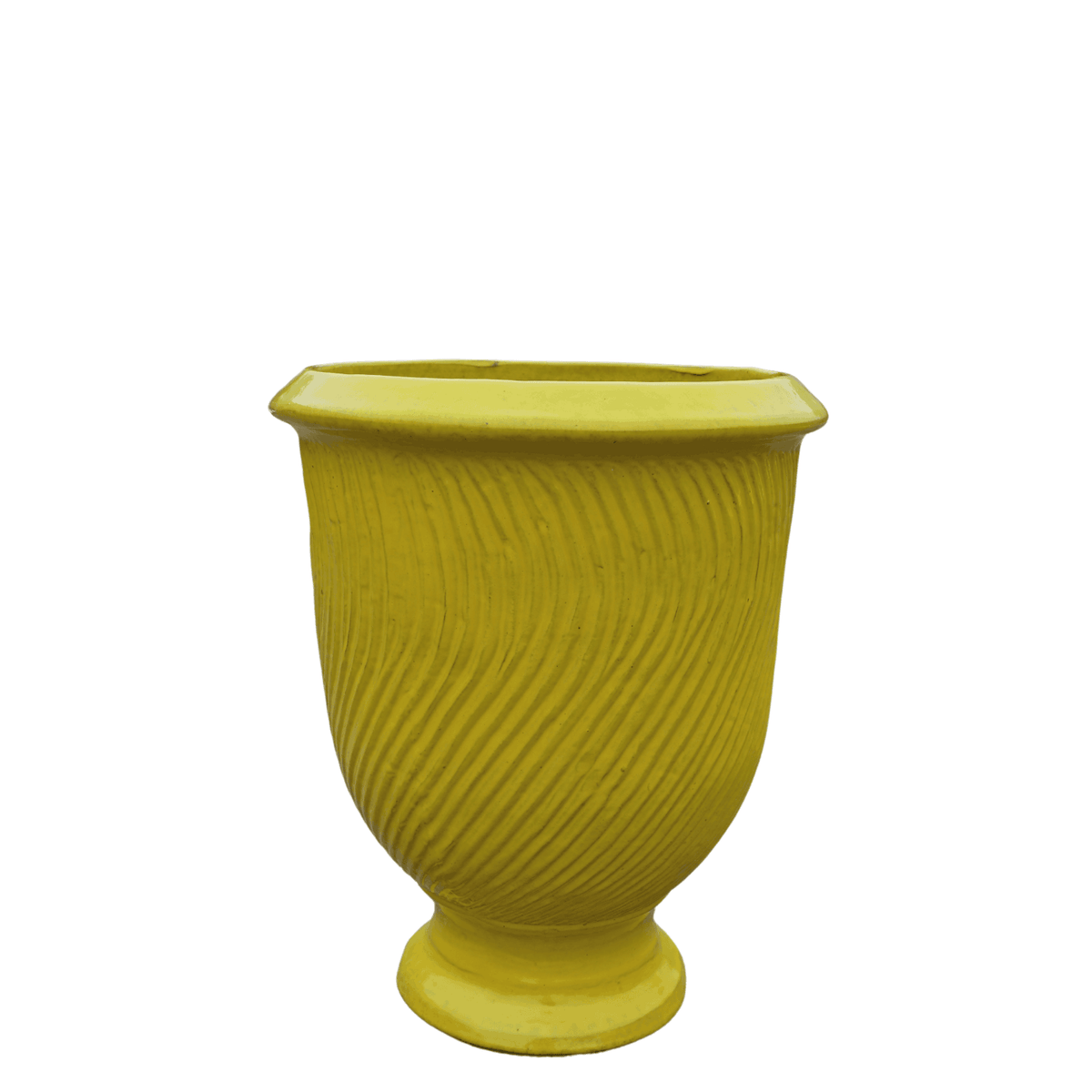 Planter MORGANE 32x39cm yellow Provencelia