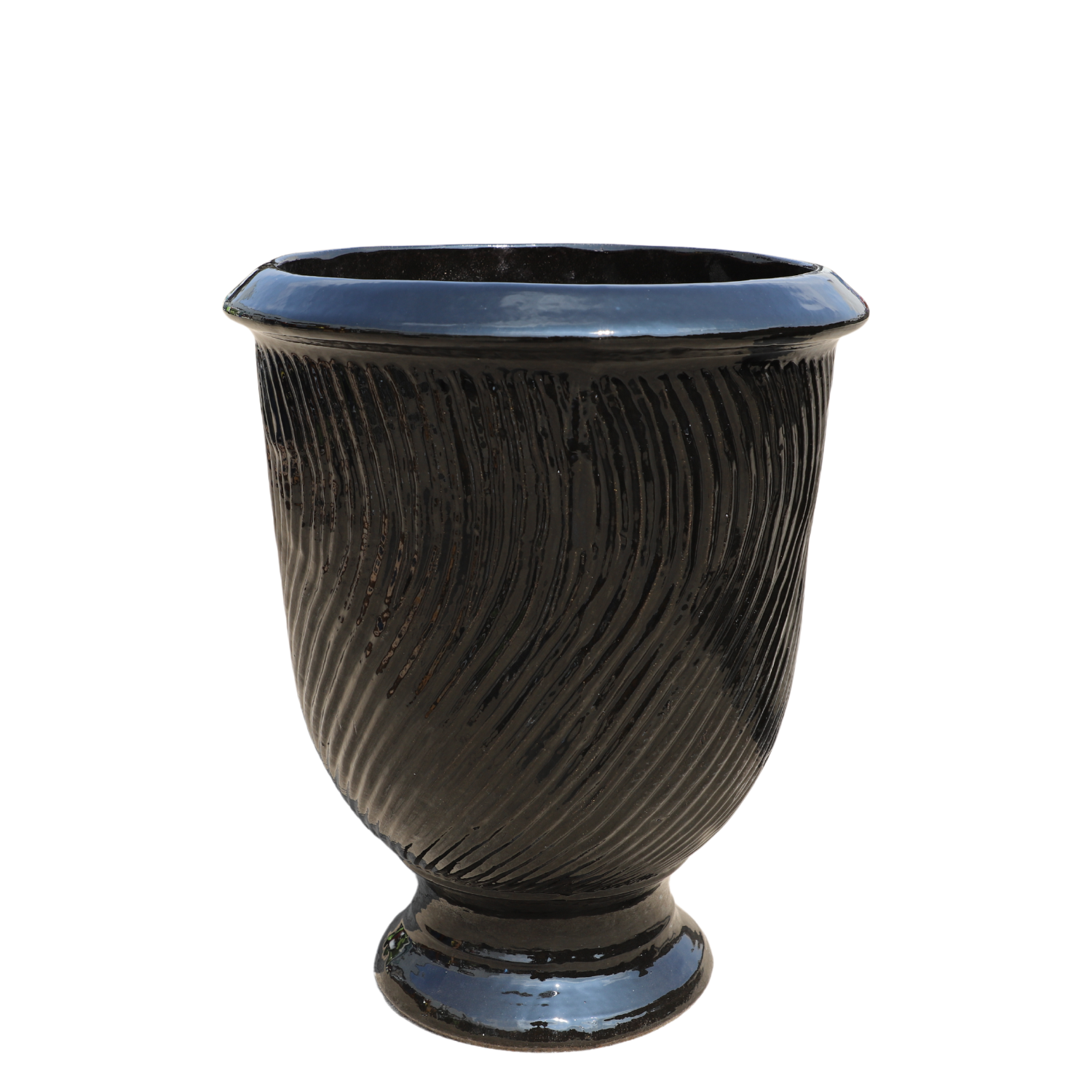 Pot MORGANE 42x52cm noir Provencelia