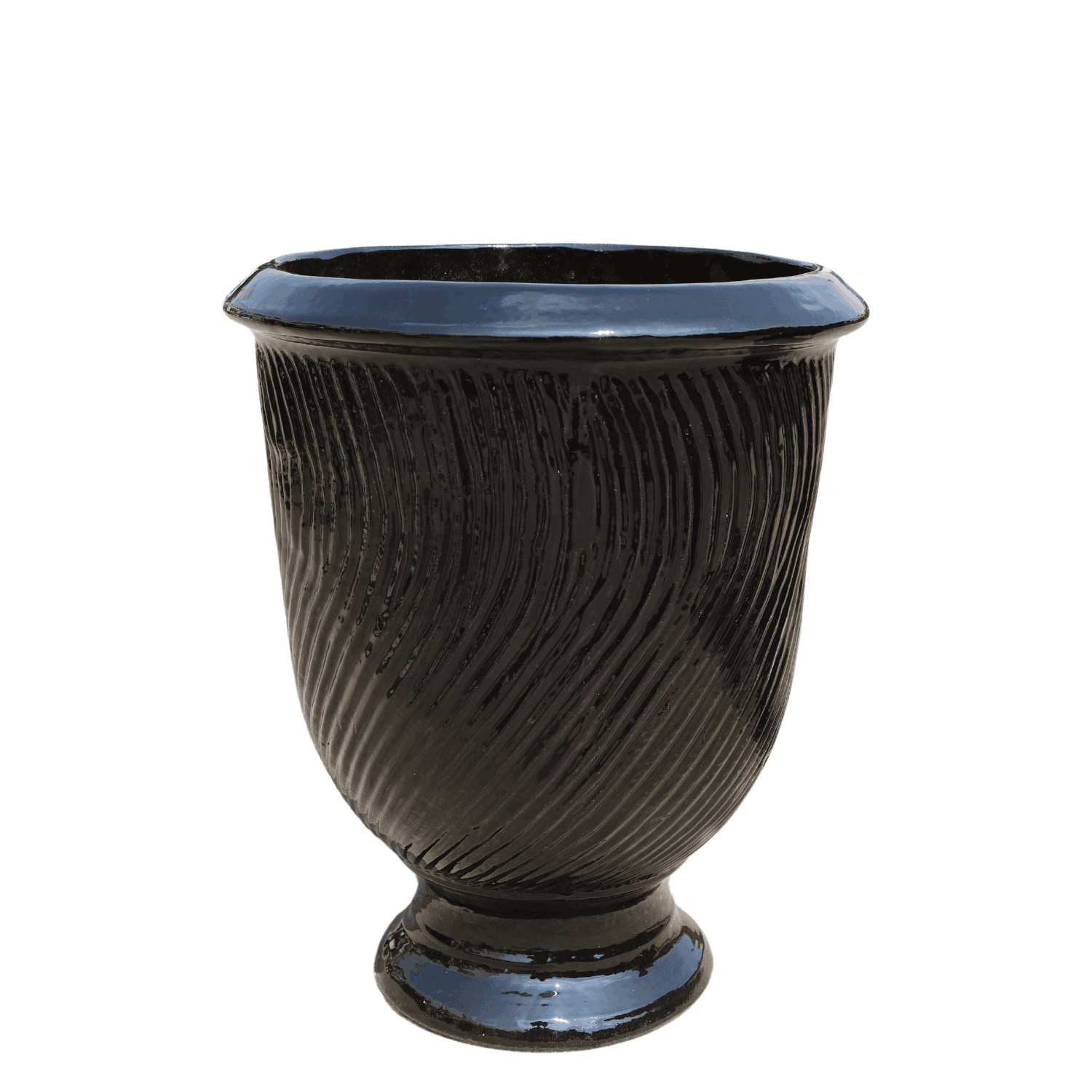Pot MORGANE 42x52cm noir Provencelia