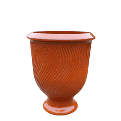Pot MORGANE 42x52cm rouille automnale