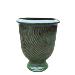 Pot MORGANE 42x52cm vert tropical