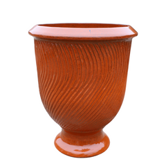 Pot MORGANE 55x69cm rouille automnale