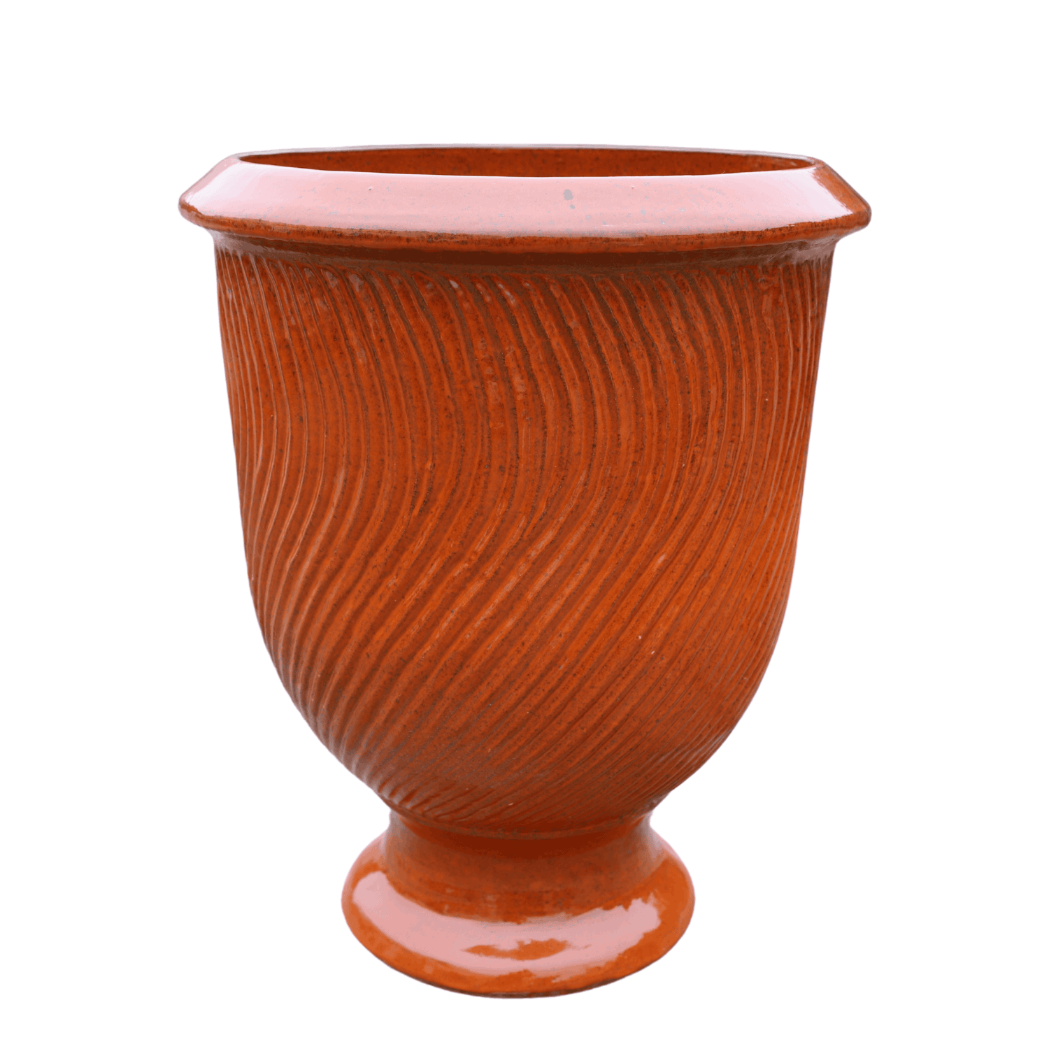 Pot MORGANE 55x69cm rouille automnale Provencelia