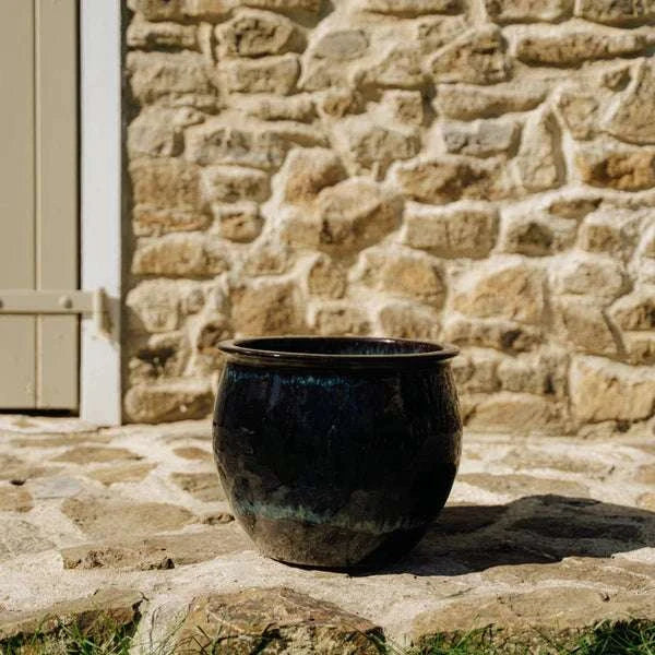 Pot NEWTON 34x28cm bleu abysse