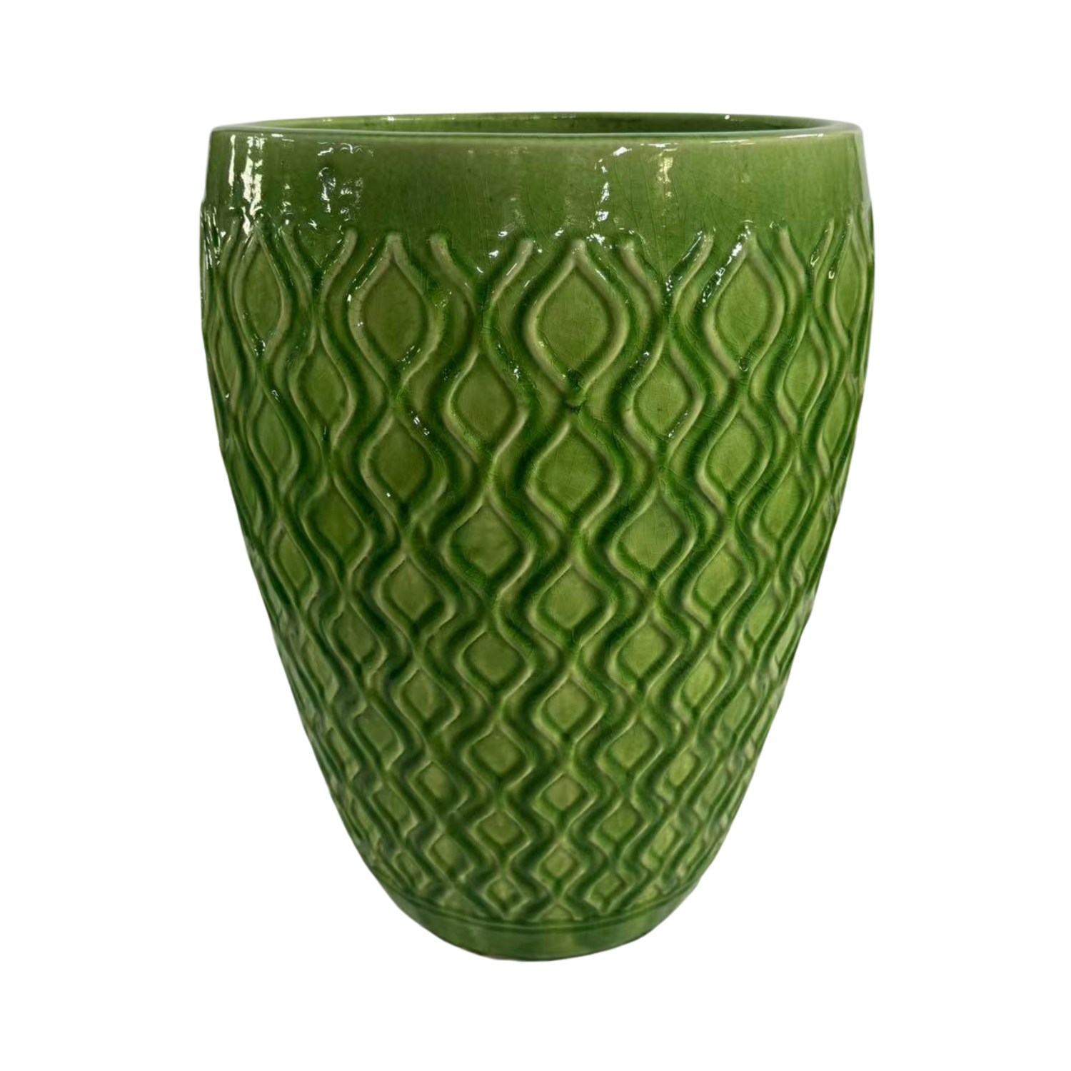 Pot PHENIX 32x40cm vert pomme Provencelia