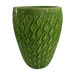 Maceta PHENIX 41x55cm verde manzana