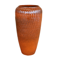 Pot POMPADOUR 47x90cm oranje tropisch