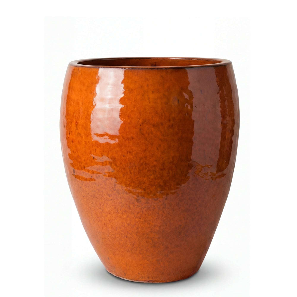 Pot POSEIDON 28x31cm tropisch oranje