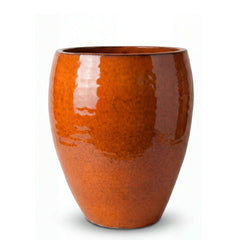Vaso POSEIDON 28x31cm arancione tropicale